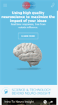 Mobile Screenshot of neuro-insight.com